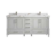 Aberdeen 72 in. W x 22 in. D Double Sink Bathroom Vanity - photo 35
