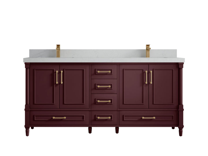 Aberdeen 72 in. W x 22 in. D Double Sink Bathroom Vanity - photo 10
