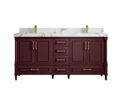 Aberdeen 72 in. W x 22 in. D Double Sink Bathroom Vanity - photo 36