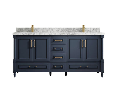 Aberdeen 72 in. W x 22 in. D Double Sink Bathroom Vanity - Willow Bath and Vanity