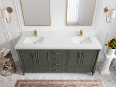 Aberdeen 72 in. W x 22 in. D Double Sink Bathroom Vanity - photo 25
