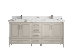 Aberdeen 72 in. W x 22 in. D Double Sink Bathroom Vanity - photo 34