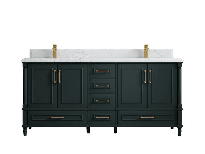 Aberdeen 72 in. W x 22 in. D Double Sink Bathroom Vanity - photo 25