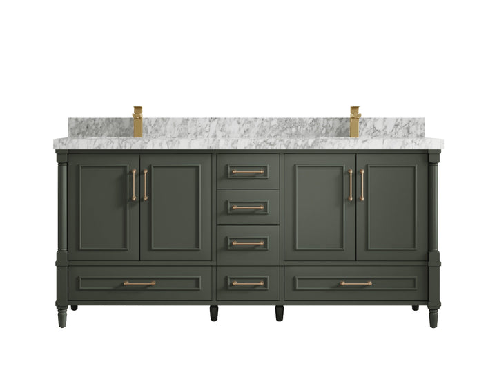 Aberdeen 72 in. W x 22 in. D Double Sink Bathroom Vanity - photo 8