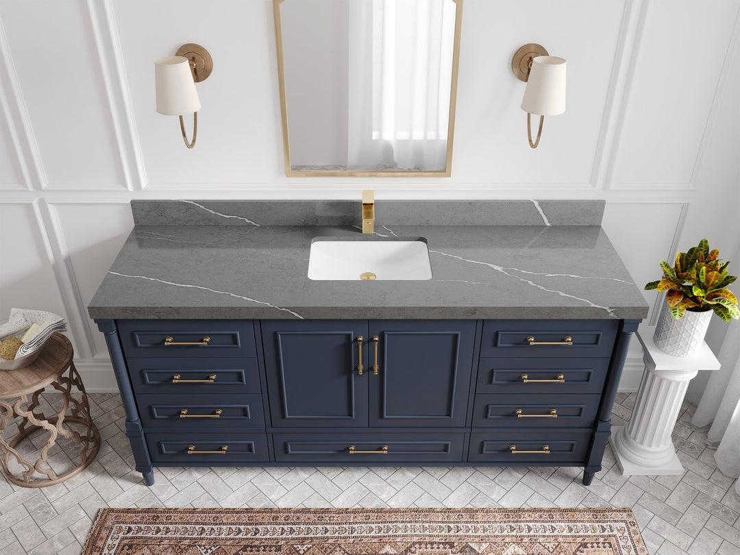Aberdeen 72 in. W x 22 in. D Single Sink Bathroom Vanity - Willow Bath and Vanity