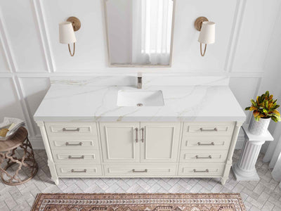 Aberdeen 72 in. W x 22 in. D Single Sink Bathroom Vanity - Willow Bath and Vanity