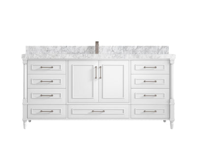 Aberdeen 72 in. W x 22 in. D Single Sink Bathroom Vanity - Willow Bath and Vanity