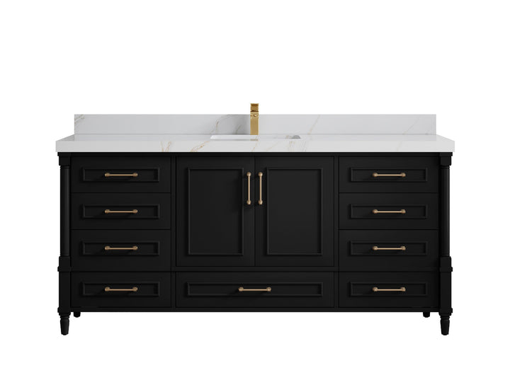 Aberdeen 72 in. W x 22 in. D Single Sink Bathroom Vanity - photo 16