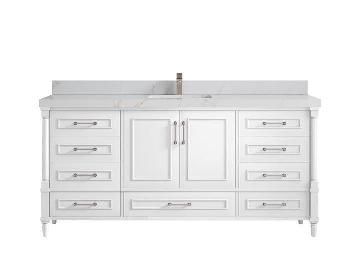 Aberdeen 72 in. W x 22 in. D Single Sink Bathroom Vanity - photo 16