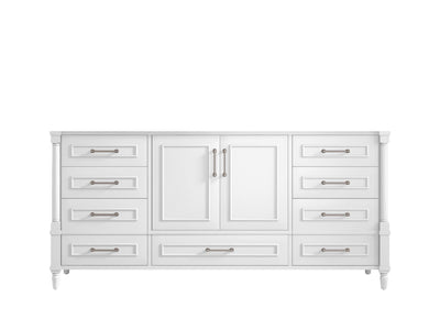 Aberdeen 72 in. W x 22 in. D Single Sink Bathroom Vanity - Willow Bath and Vanity