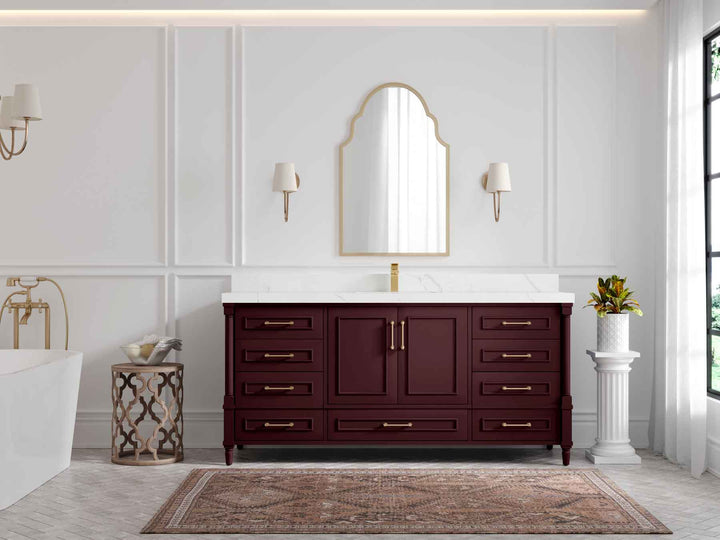 Aberdeen 72 in. W x 22 in. D Single Sink Bathroom Vanity - photo 5