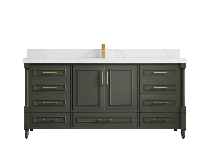 Aberdeen 72 in. W x 22 in. D Single Sink Bathroom Vanity - photo 12