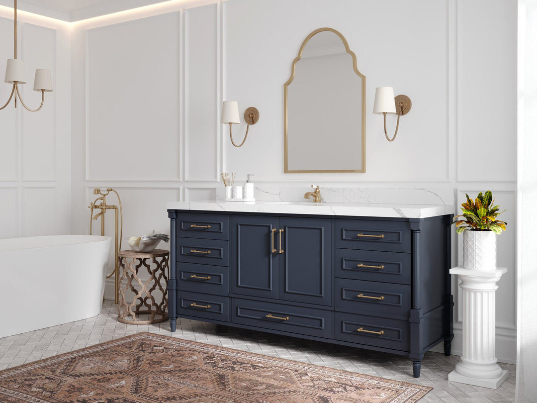 Aberdeen 72 in. W x 22 in. D Single Sink Bathroom Vanity - Willow Bath and Vanity