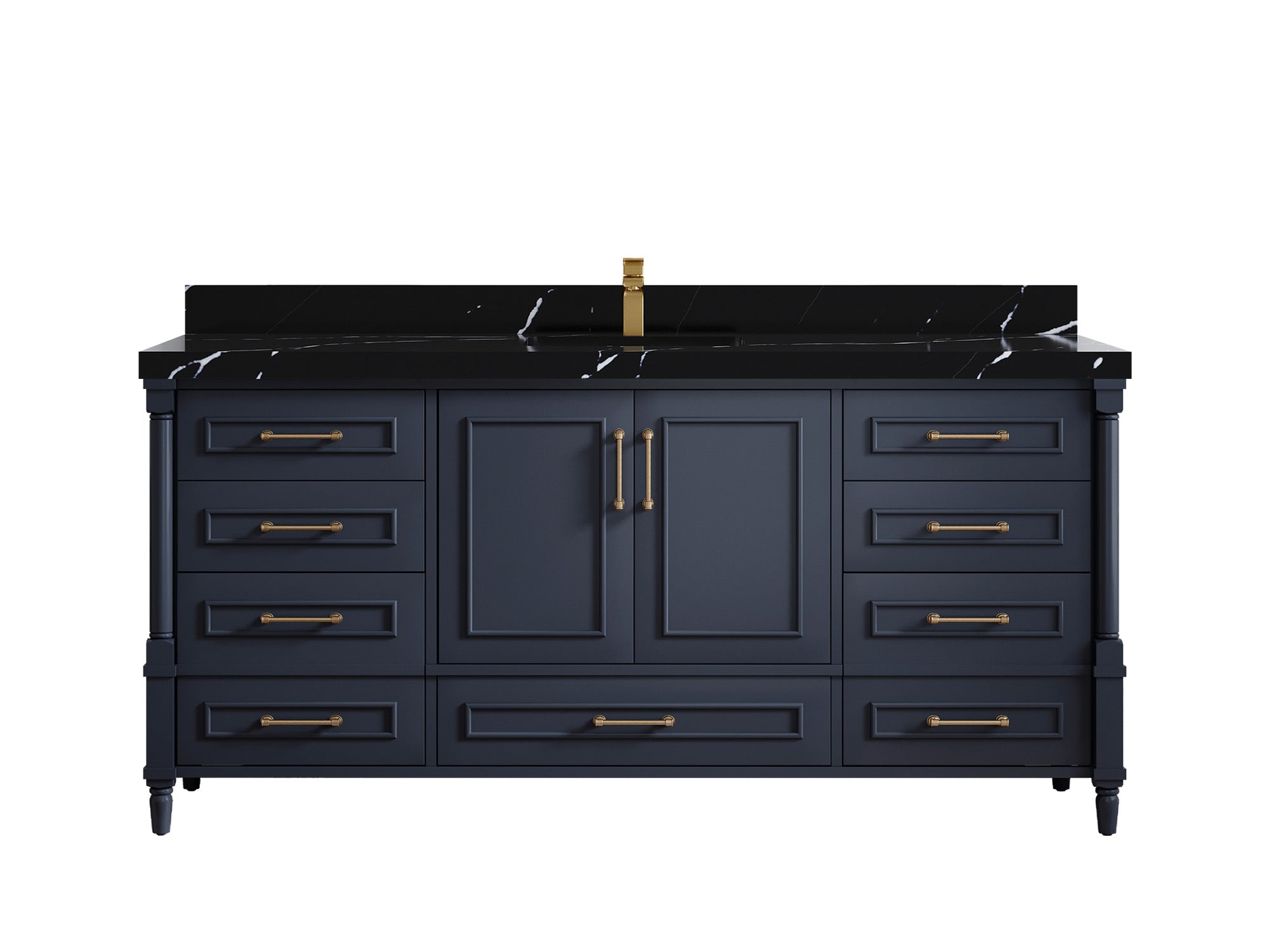 Aberdeen 72 in. W x 22 in. D Single Sink Bathroom Vanity - Willow Bath and Vanity