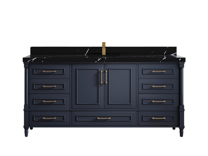 Aberdeen 72 in. W x 22 in. D Single Sink Bathroom Vanity - photo 8