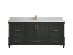 Aberdeen 72 in. W x 22 in. D Single Sink Bathroom Vanity - photo 1
