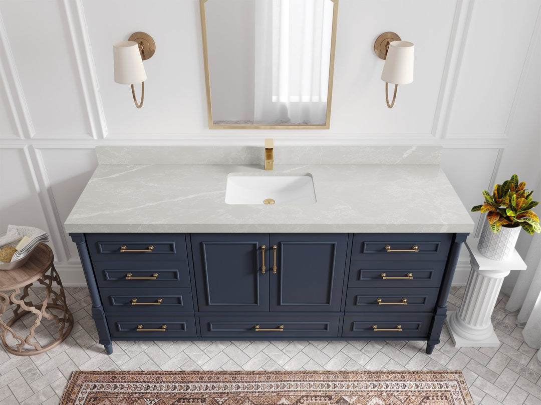Aberdeen 72 in. W x 22 in. D Single Sink Bathroom Vanity - Willow Bath and Vanity