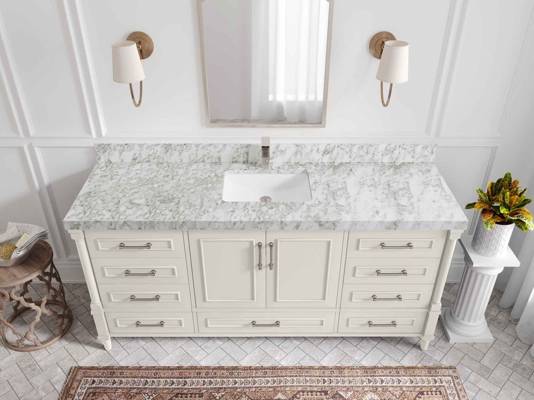Aberdeen 72 in. W x 22 in. D Single Sink Bathroom Vanity - Willow Bath and Vanity
