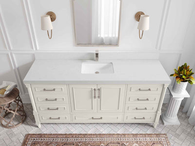 Aberdeen 72 in. W x 22 in. D Single Sink Bathroom Vanity - Willow Bath and Vanity