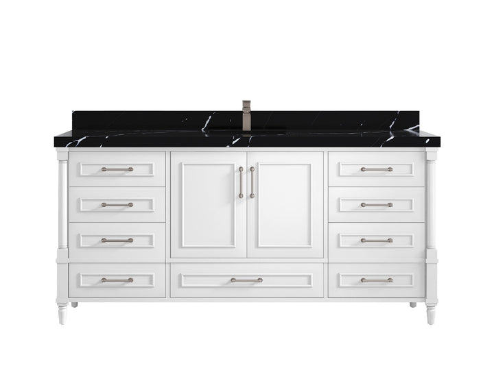 Aberdeen 72 in. W x 22 in. D Single Sink Bathroom Vanity - photo 8