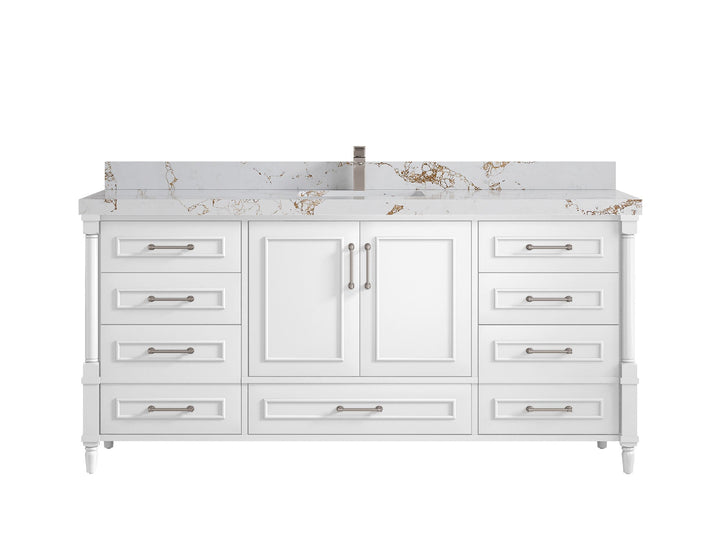 Aberdeen 72 in. W x 22 in. D Single Sink Bathroom Vanity - photo 24