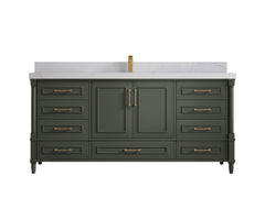 Aberdeen 72 in. W x 22 in. D Single Sink Bathroom Vanity - photo 1