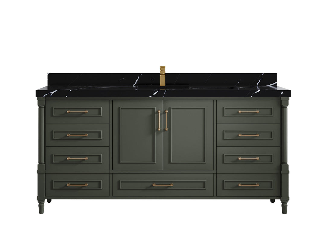 Aberdeen 72 in. W x 22 in. D Single Sink Bathroom Vanity - Willow Bath and Vanity