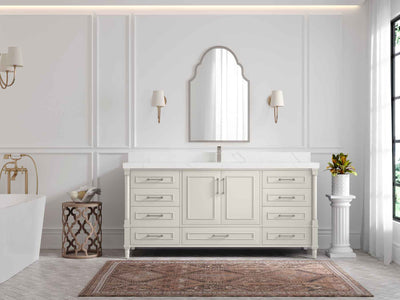 Aberdeen 72 in. W x 22 in. D Single Sink Bathroom Vanity - Willow Bath and Vanity