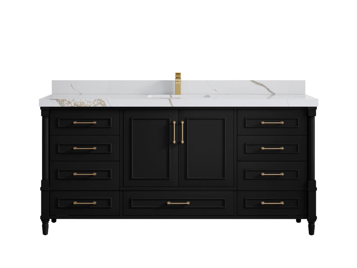 Aberdeen 72 in. W x 22 in. D Single Sink Bathroom Vanity - photo 10