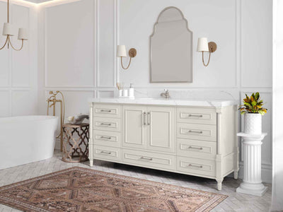 Aberdeen 72 in. W x 22 in. D Single Sink Bathroom Vanity - Willow Bath and Vanity