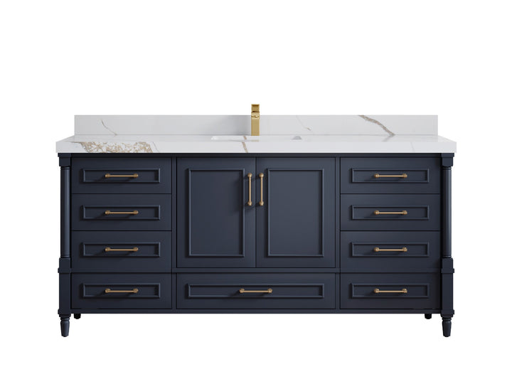 Aberdeen 72 in. W x 22 in. D Single Sink Bathroom Vanity - photo 10