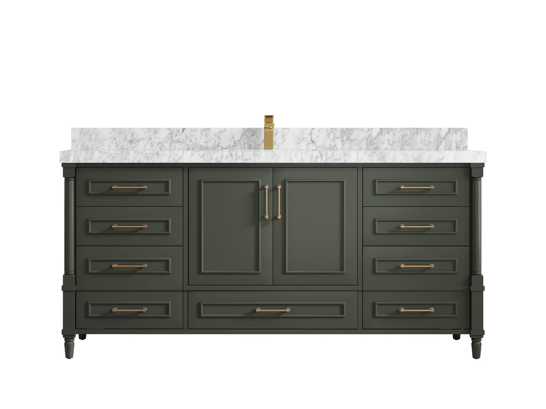 Aberdeen 72 in. W x 22 in. D Single Sink Bathroom Vanity - Willow Bath and Vanity