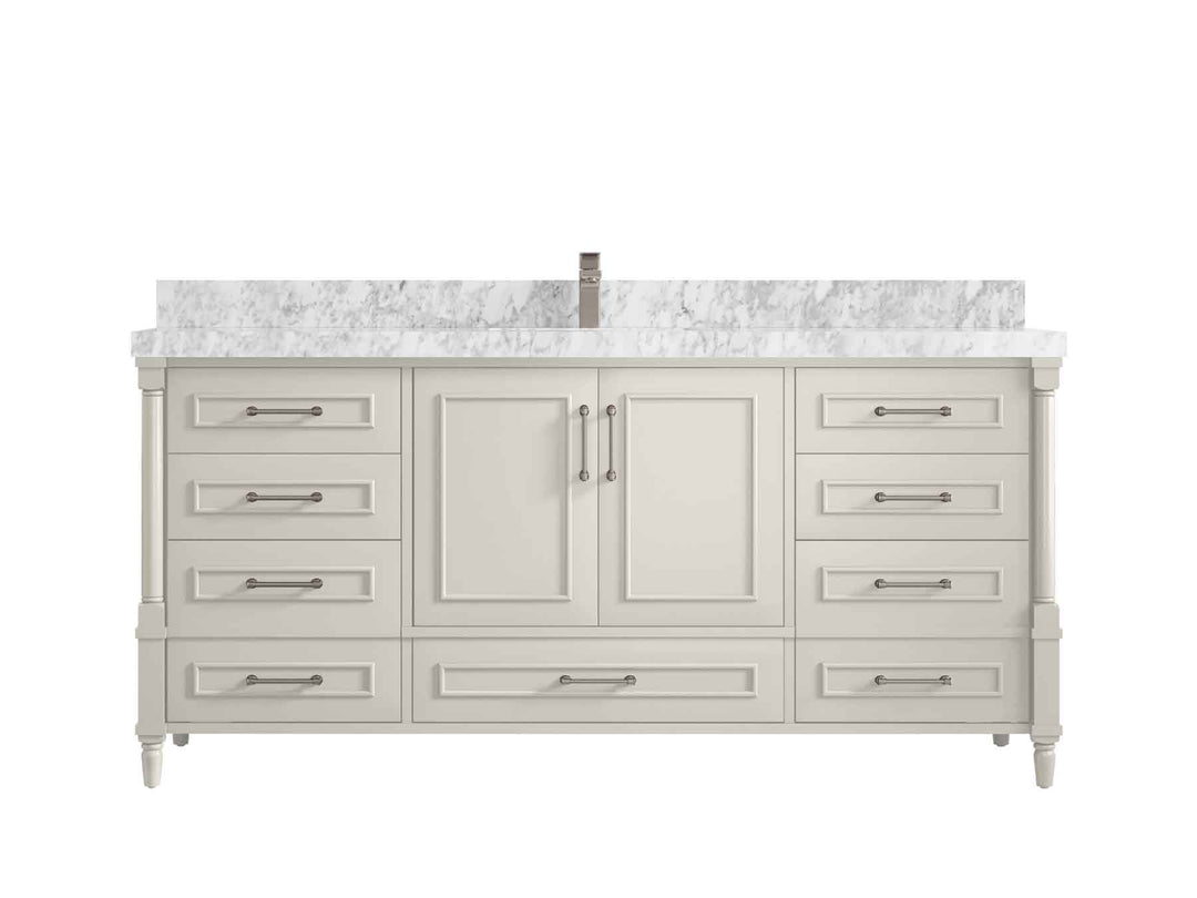 Aberdeen 72 in. W x 22 in. D Single Sink Bathroom Vanity - Willow Bath and Vanity