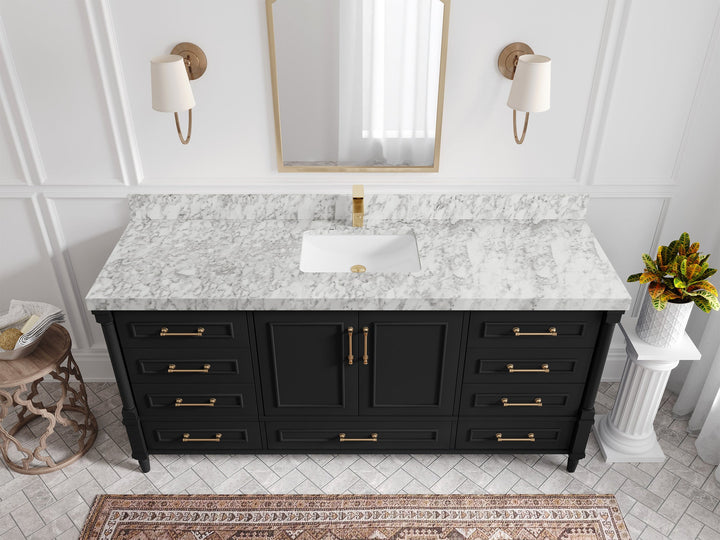 Aberdeen 72 in. W x 22 in. D Single Sink Bathroom Vanity - photo 17