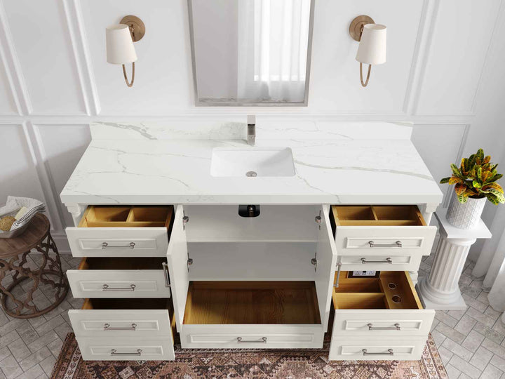 Aberdeen 72 in. W x 22 in. D Single Sink Bathroom Vanity - photo 4