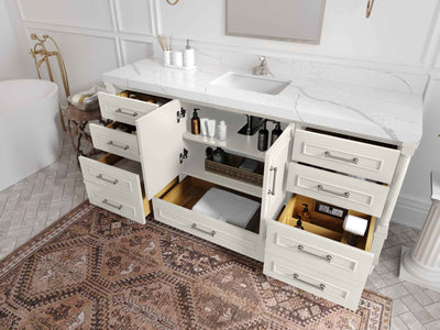 Aberdeen 72 in. W x 22 in. D Single Sink Bathroom Vanity - Willow Bath and Vanity