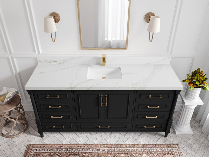 Aberdeen 72 in. W x 22 in. D Single Sink Bathroom Vanity - photo 15