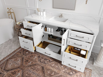 Aberdeen 72 in. W x 22 in. D Single Sink Bathroom Vanity - Willow Bath and Vanity