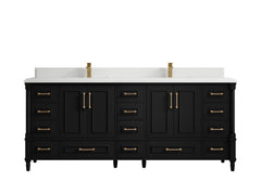 Aberdeen 80 in. W x 22 in. D Double Sink Bathroom Vanity - photo 28