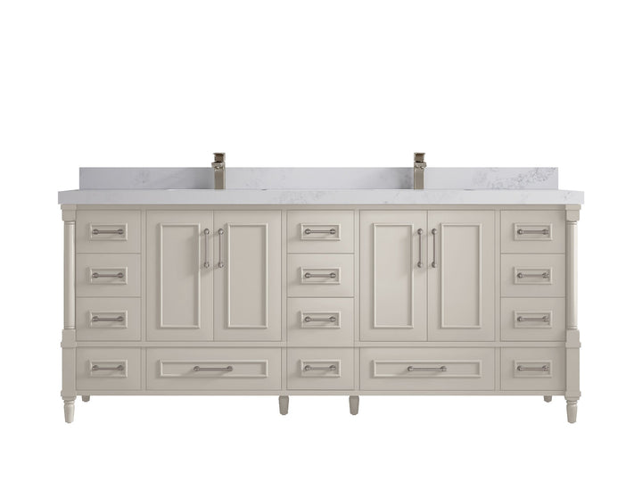 Aberdeen 80 in. W x 22 in. D Double Sink Bathroom Vanity - photo 14