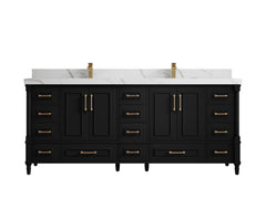 Aberdeen 80 in. W x 22 in. D Double Sink Bathroom Vanity - photo 16