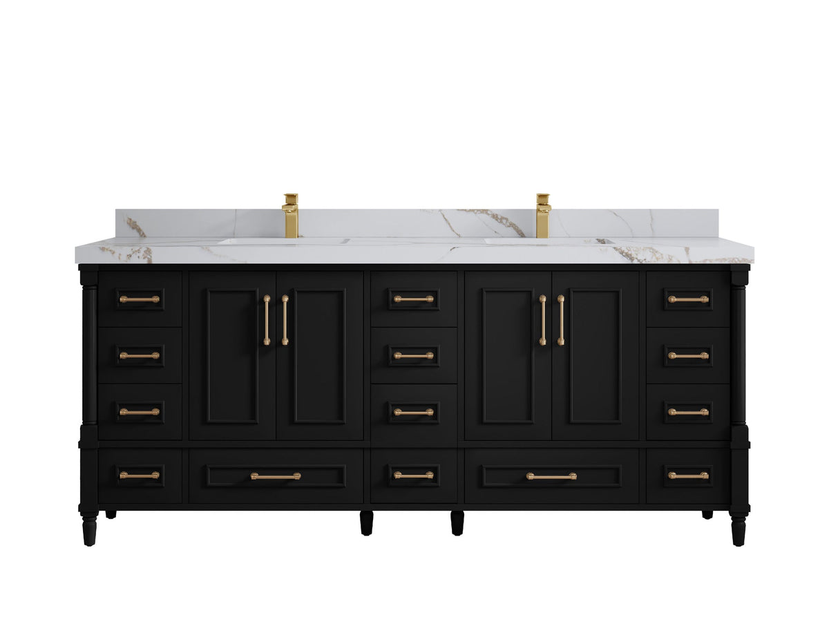 Aberdeen 80 in. W x 22 in. D Double Sink Bathroom Vanity - Willow Bath and Vanity