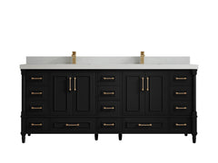 Aberdeen 80 in. W x 22 in. D Double Sink Bathroom Vanity - photo 10