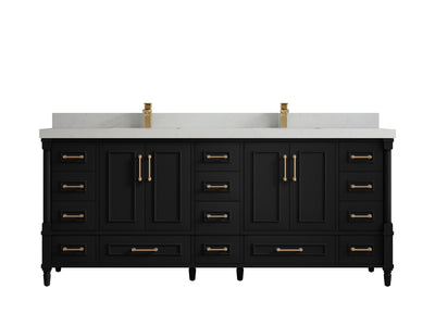 Aberdeen 80 in. W x 22 in. D Double Sink Bathroom Vanity - Willow Bath and Vanity