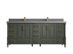 Aberdeen 80 in. W x 22 in. D Double Sink Bathroom Vanity - photo 32
