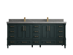 Aberdeen 80 in. W x 22 in. D Double Sink Bathroom Vanity - photo 33