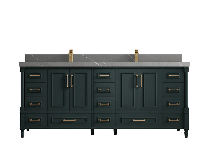 Aberdeen 80 in. W x 22 in. D Double Sink Bathroom Vanity - photo 33