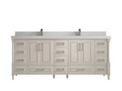 Aberdeen 80 in. W x 22 in. D Double Sink Bathroom Vanity - photo 20