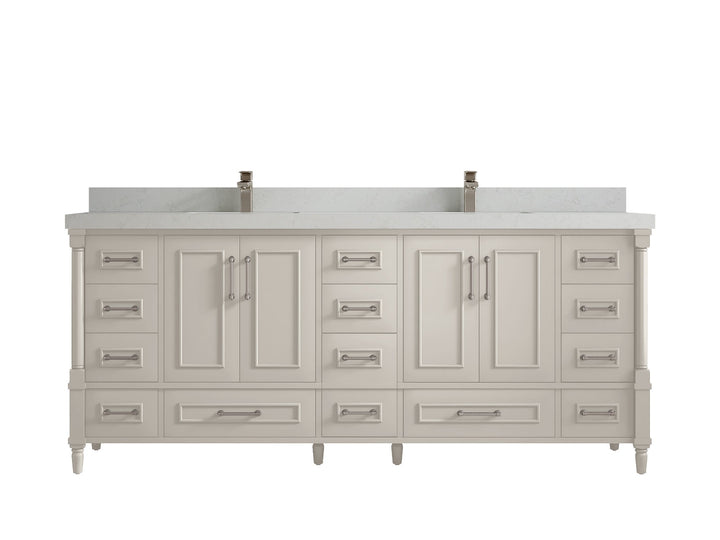 Aberdeen 80 in. W x 22 in. D Double Sink Bathroom Vanity - photo 20
