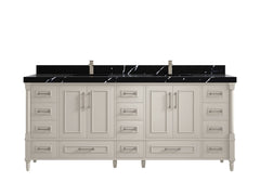 Aberdeen 80 in. W x 22 in. D Double Sink Bathroom Vanity - photo 8